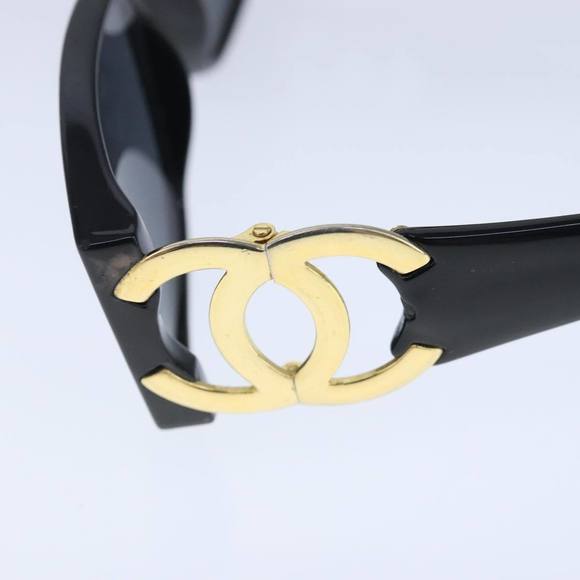 CHANEL Sunglasses plastic Black CC Auth 102693 - Picture 10 of 14